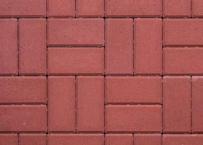 red pigment bricks